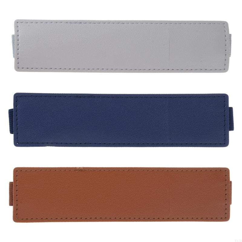 Journal Leather Hardcover - Porte-stylos à bande élastique, 3 pièces,