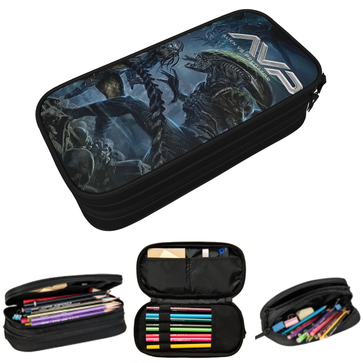 Office Supply Vs Stationery - Trousse à crayons Alien Vs Predator