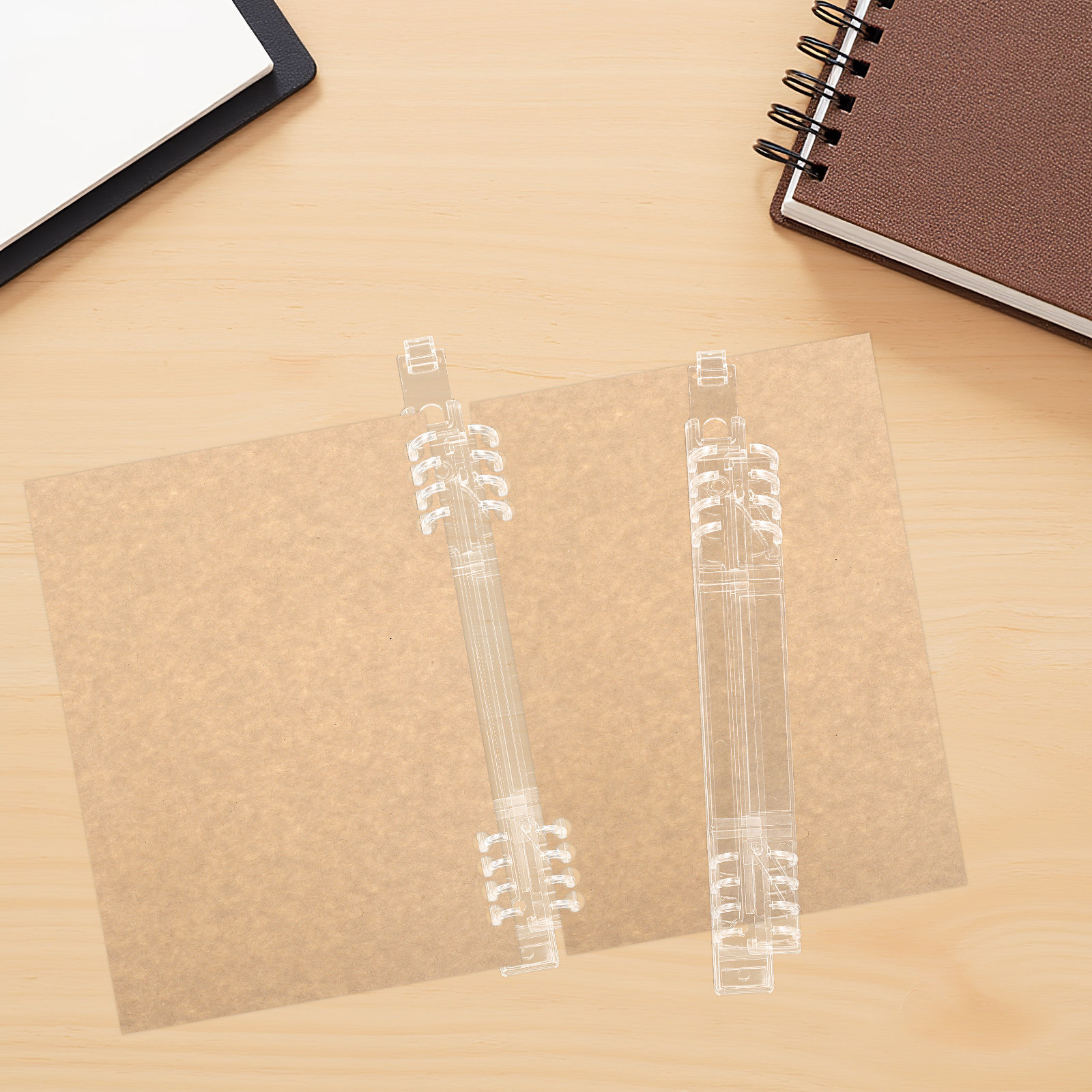 Binding Comb Plastic - 10 pièces de anneaux de reliure