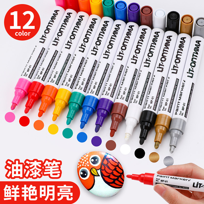 Whiteboard Marker Set - Marqueur permanent à faible odeur, résistant
