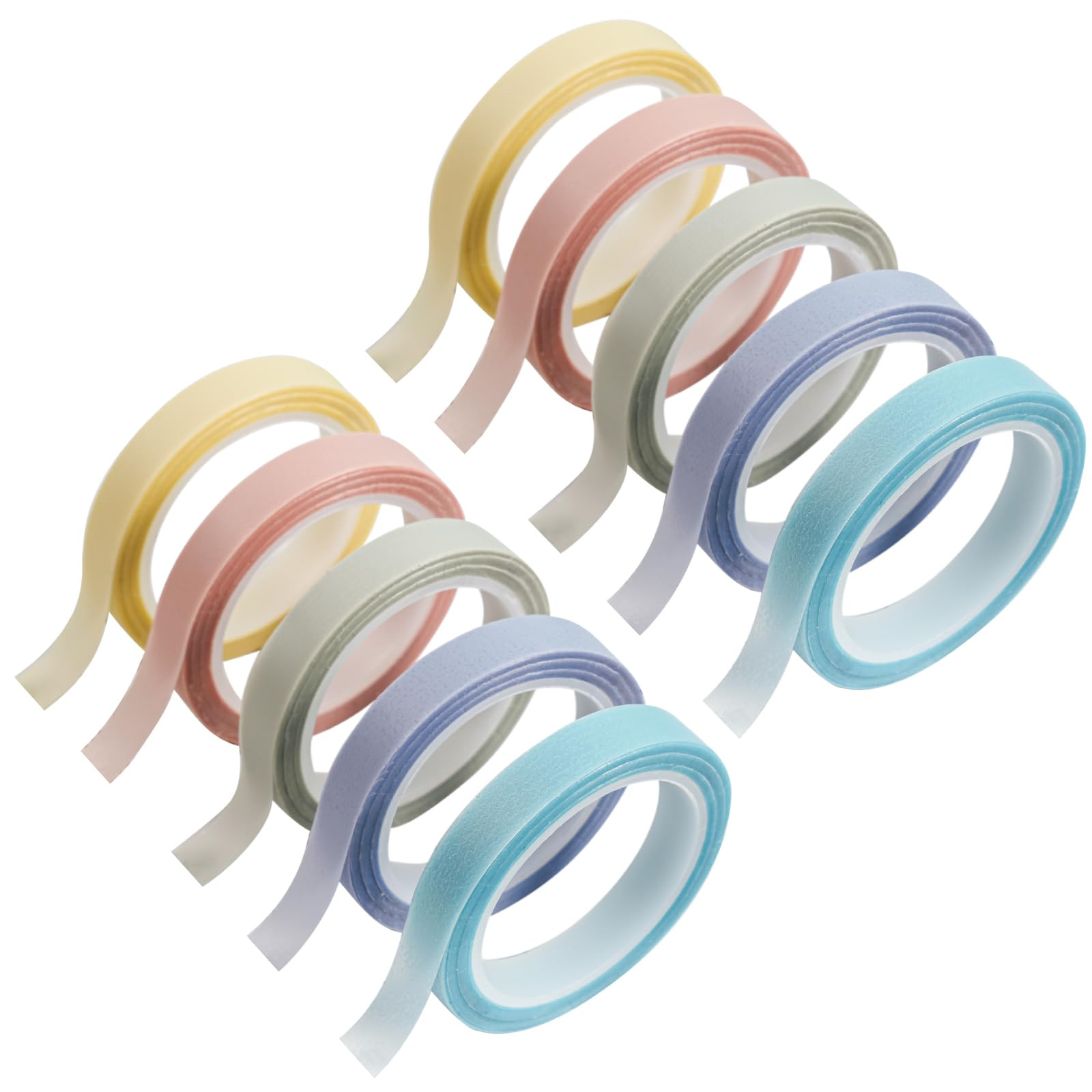 Correction Tape Roller - 10 rouleaux de ruban d'index Morandi/surligneur