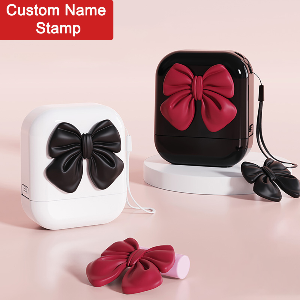 Self Inking Stamp - Tampon personnalisé pour enfants avec nom,