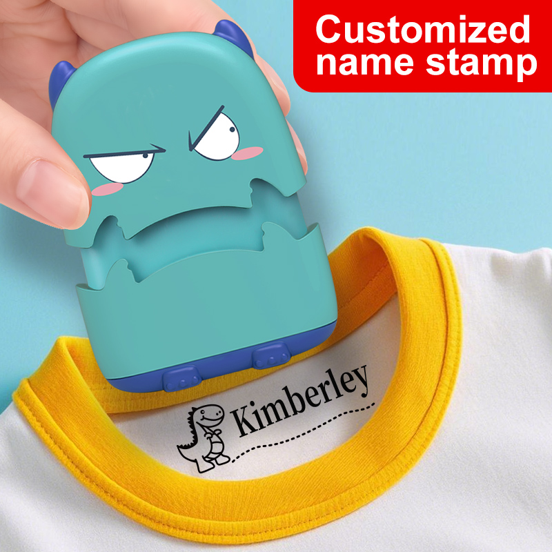 Self Inking Stamp - Tampon personnalisé avec nom d'étudiant, sceau