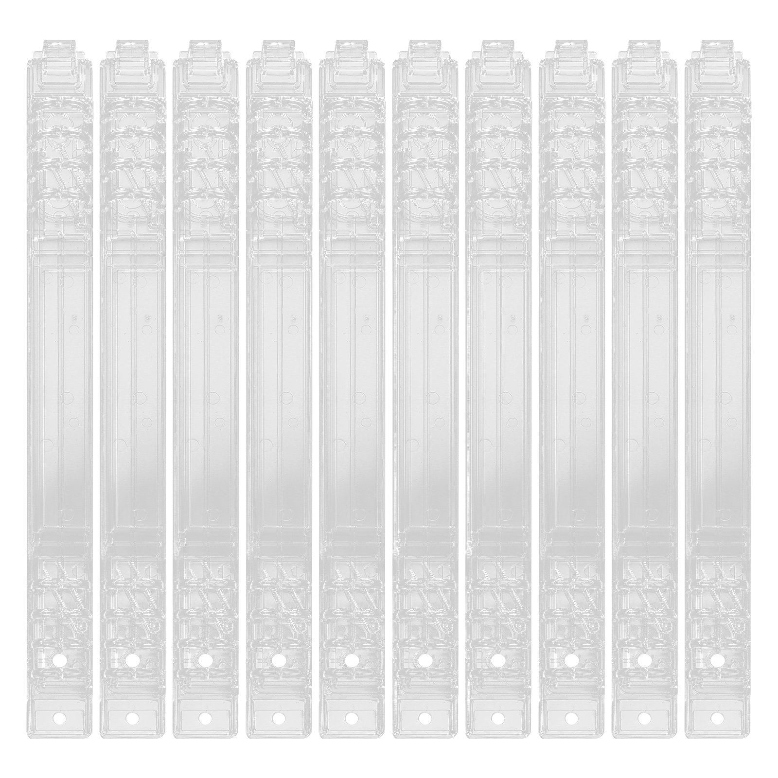 Binding Comb Plastic - 10 pièces de spirales de reliure