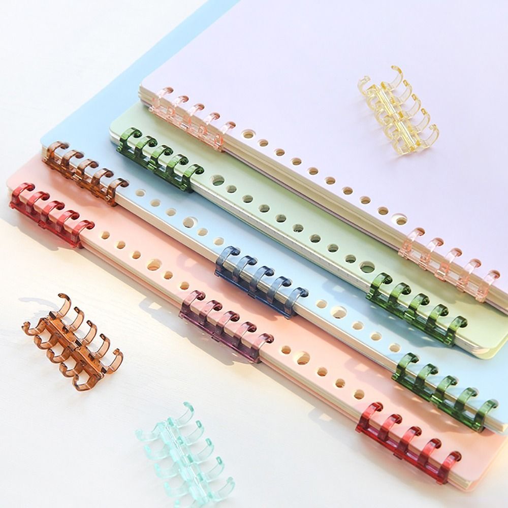 Binding Comb Plastic - 10 pièces de combles de reliure