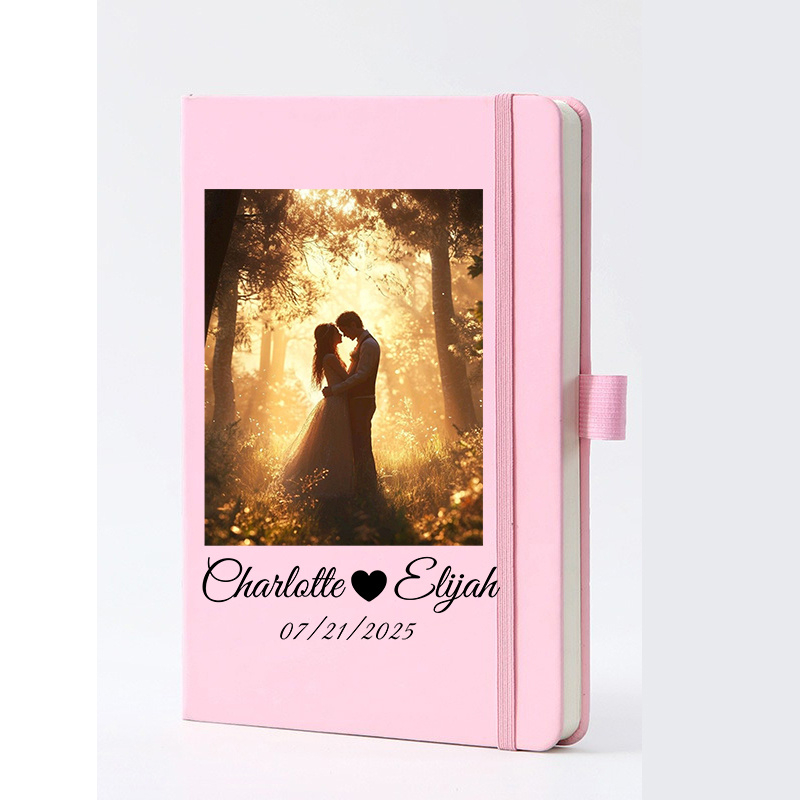 Journal Leather Hardcover - Carnet de notes A5 en similicuir