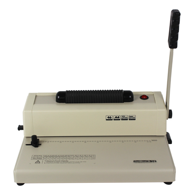 Binding Comb Plastic - Vente directe usine S-12 Machine à