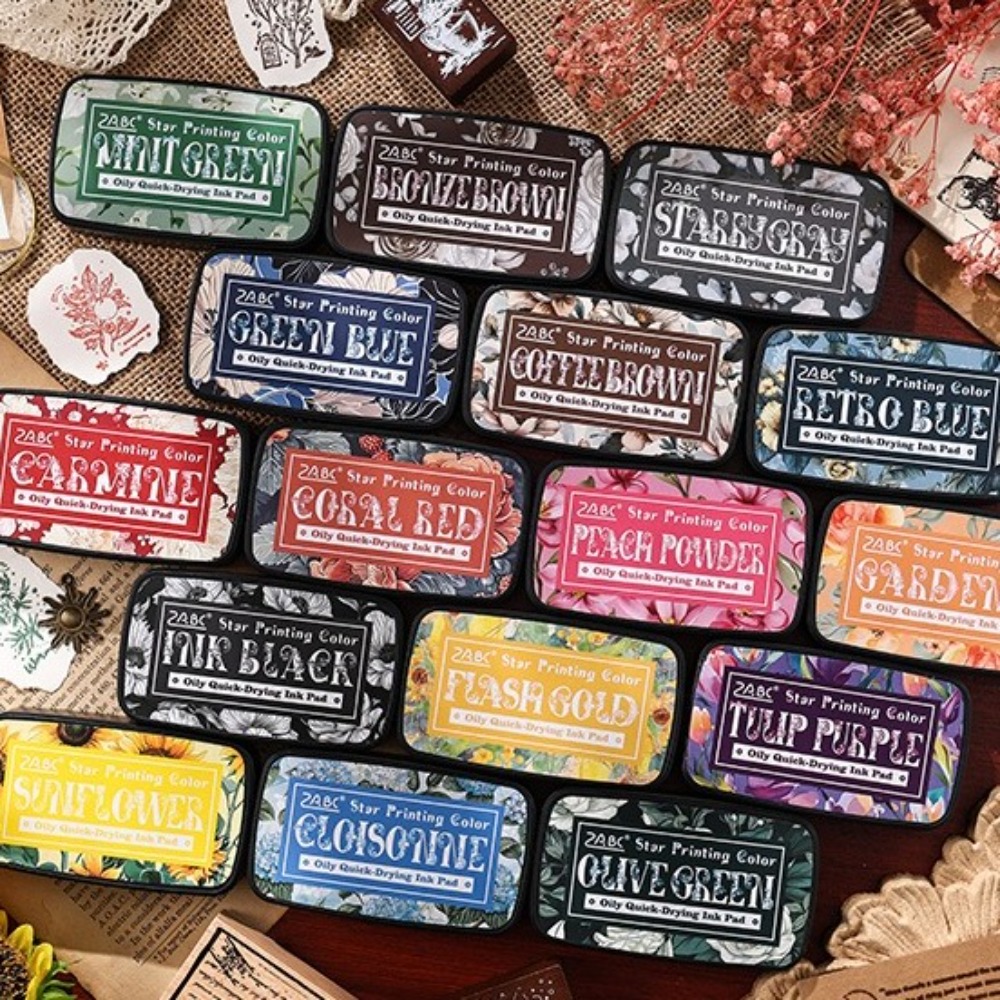 Self Inking Stamp - Tampon encreur multicolore coloré, tampons de