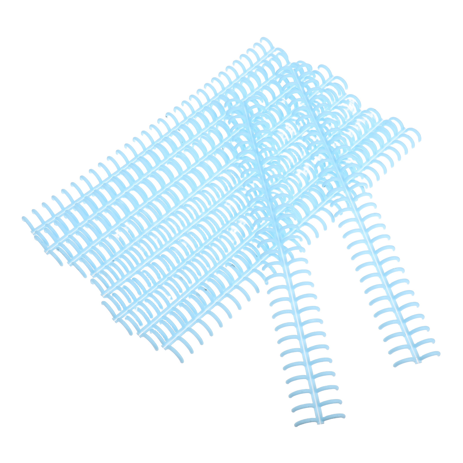 Binding Comb Plastic - Lot de 10 anneaux de reliure