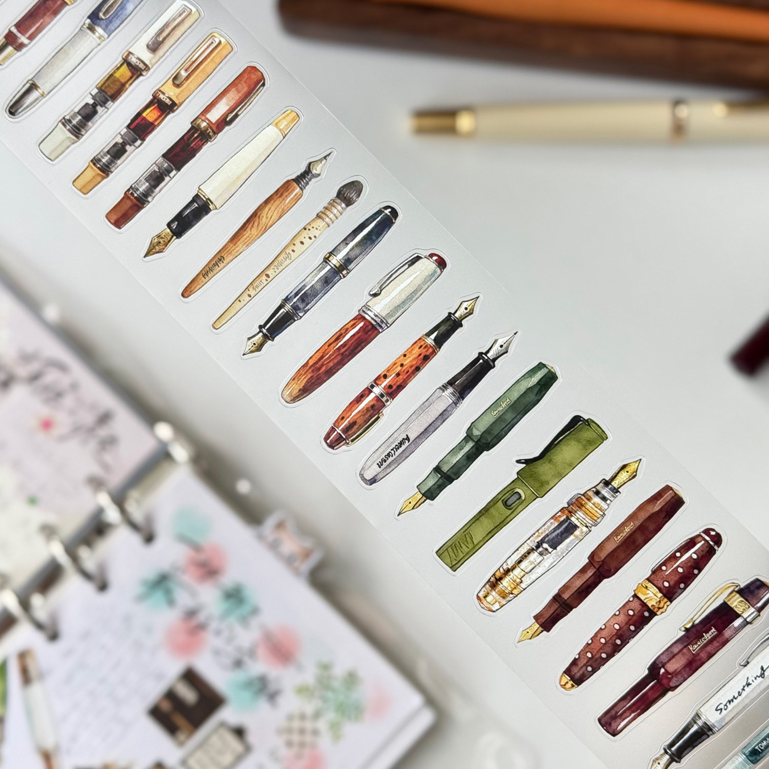 Washi Tape Set - Ruban adhésif décoratif en papier Washi