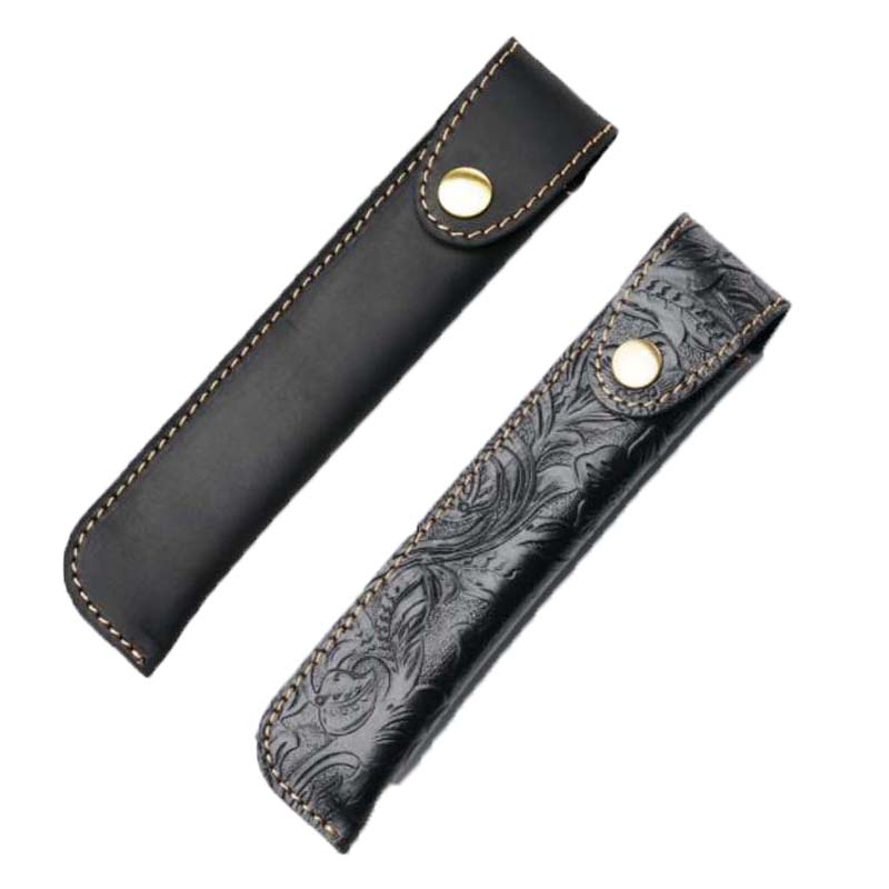 Stationery Supplies Business - Sac d'emballage en cuir de vachette