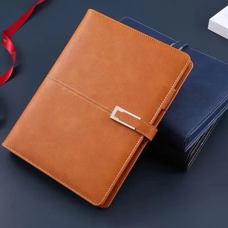 Journal Leather Hardcover - Carnet de notes A5 à couverture