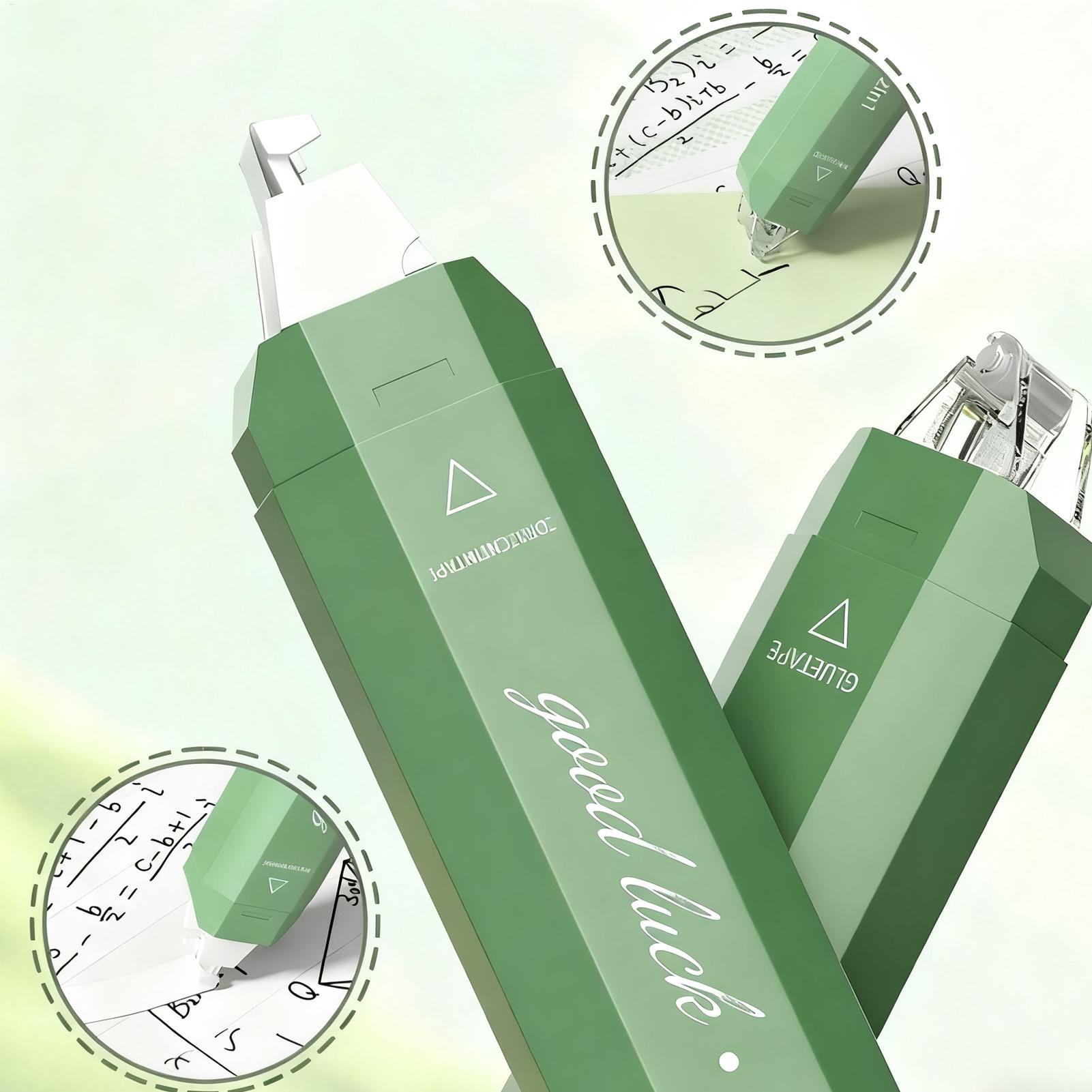 Correction Tape Roller - Bande correctrice blanche, 4 pièces, facile