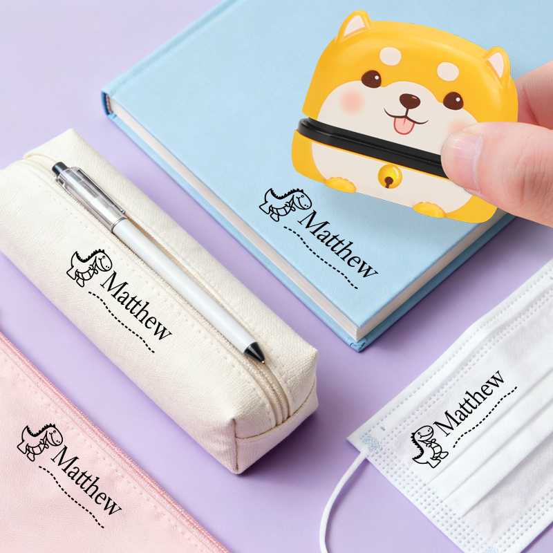 Tampon de nom mignon personnal - Self Inking Stamp avis et prix