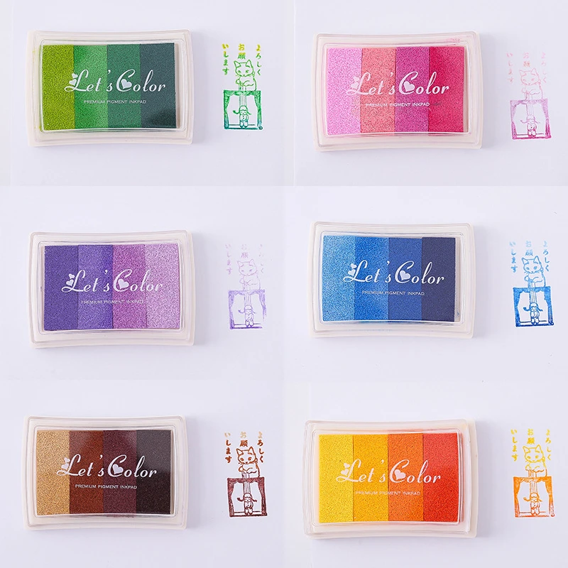 Tampon encreur 4 couleurs, 1 p - Self Inking Stamp avis et prix