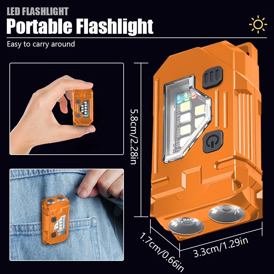 Mini porte-clés EDC lampe de p - Stationery Supply avis et prix