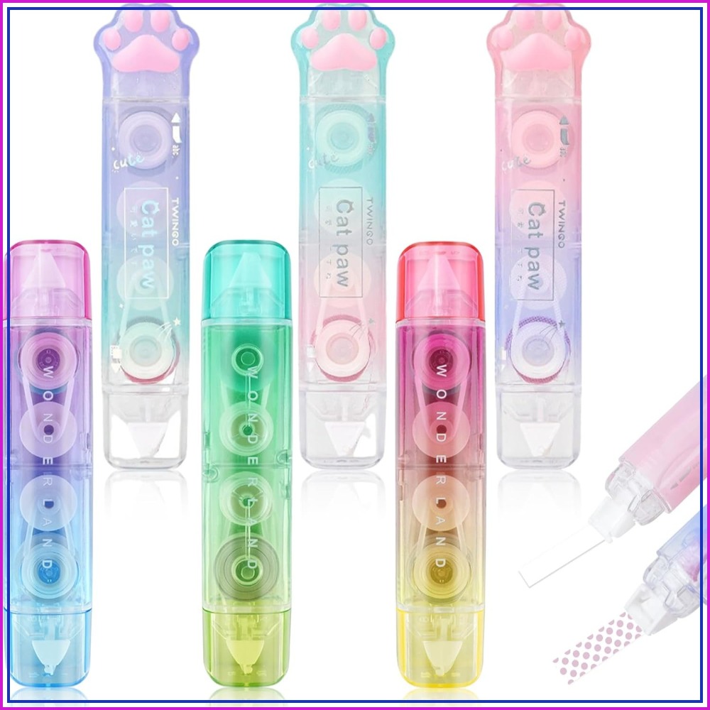 6 rubans correcteurs, rouleau  - Correction Tape Roller avis et prix