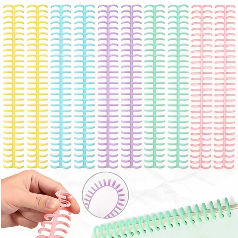 Reliures à anneaux en plastiqu - Binding Comb Plastic avis et prix