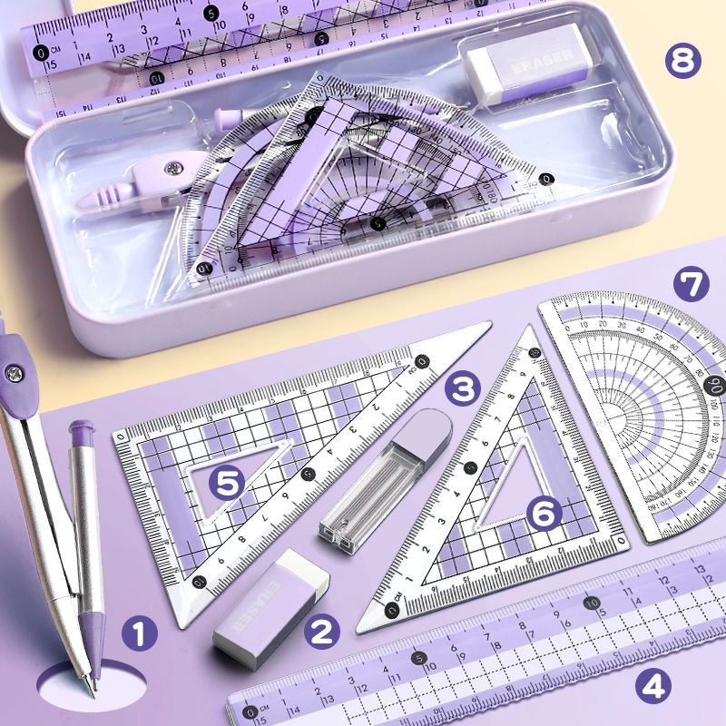 Ensemble professionnel de comp - Compass Geometry Set avis et prix