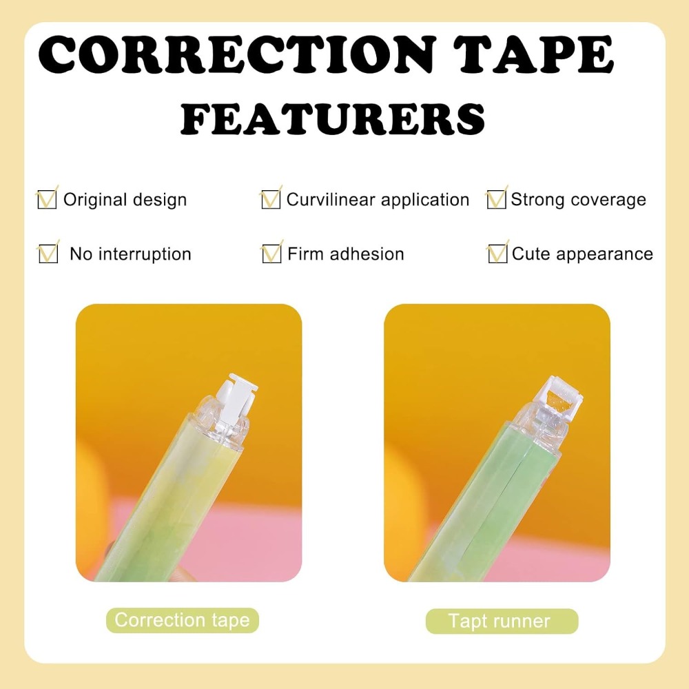 Ruban correcteur 2 en 1 et rou - Correction Tape Roller avis et prix