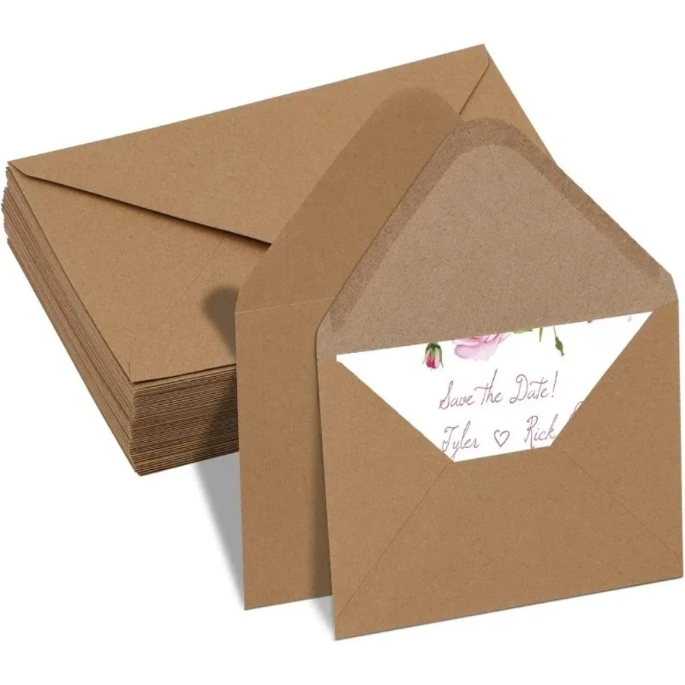 Mini enveloppes classiques en  - Letter Envelope Kraft avis et prix