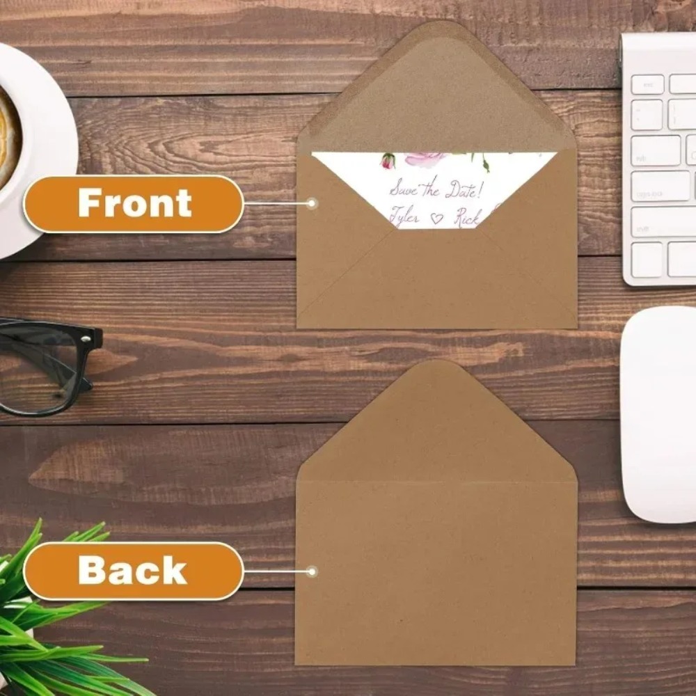 Mini enveloppes classiques en  - Letter Envelope Kraft avis et prix