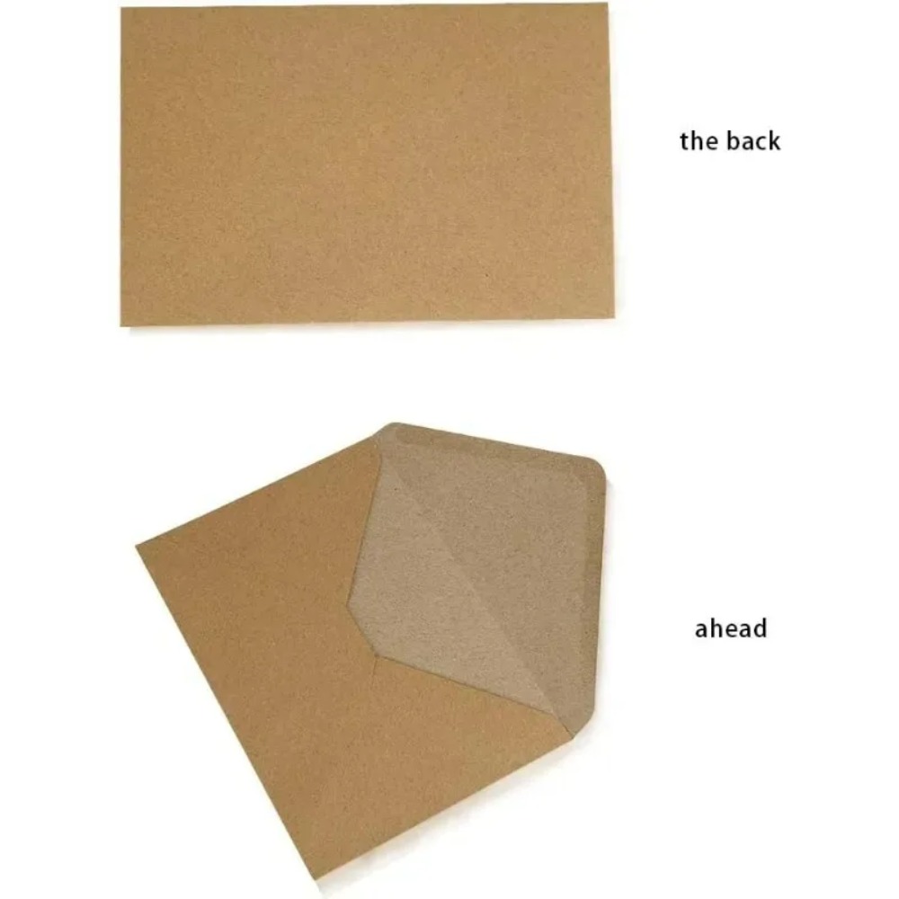 Mini enveloppes classiques en  - Letter Envelope Kraft avis et prix