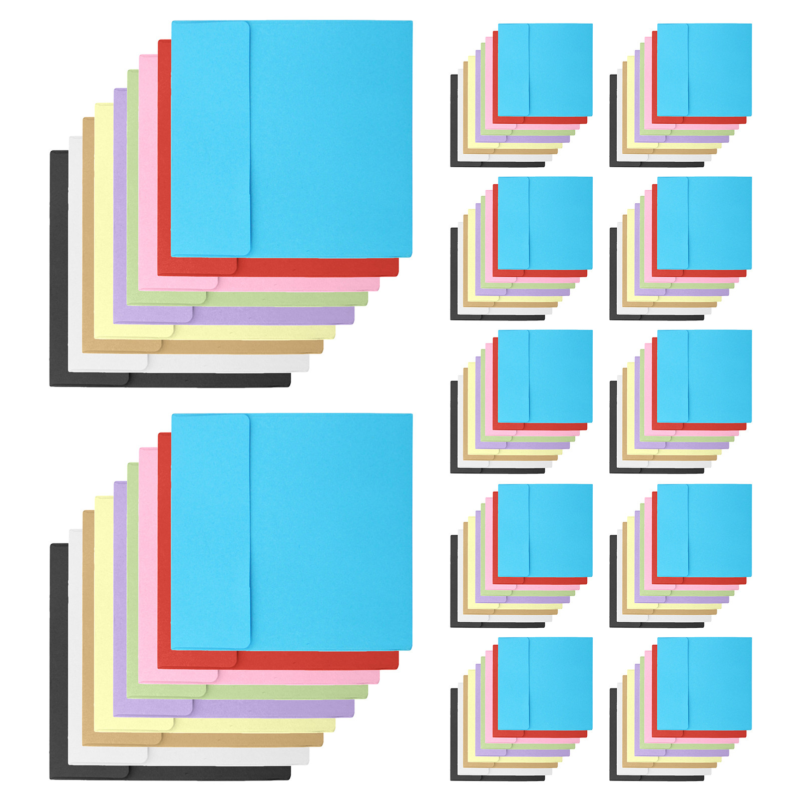 100 enveloppes kraft vierges 1 - Letter Envelope Kraft avis et prix