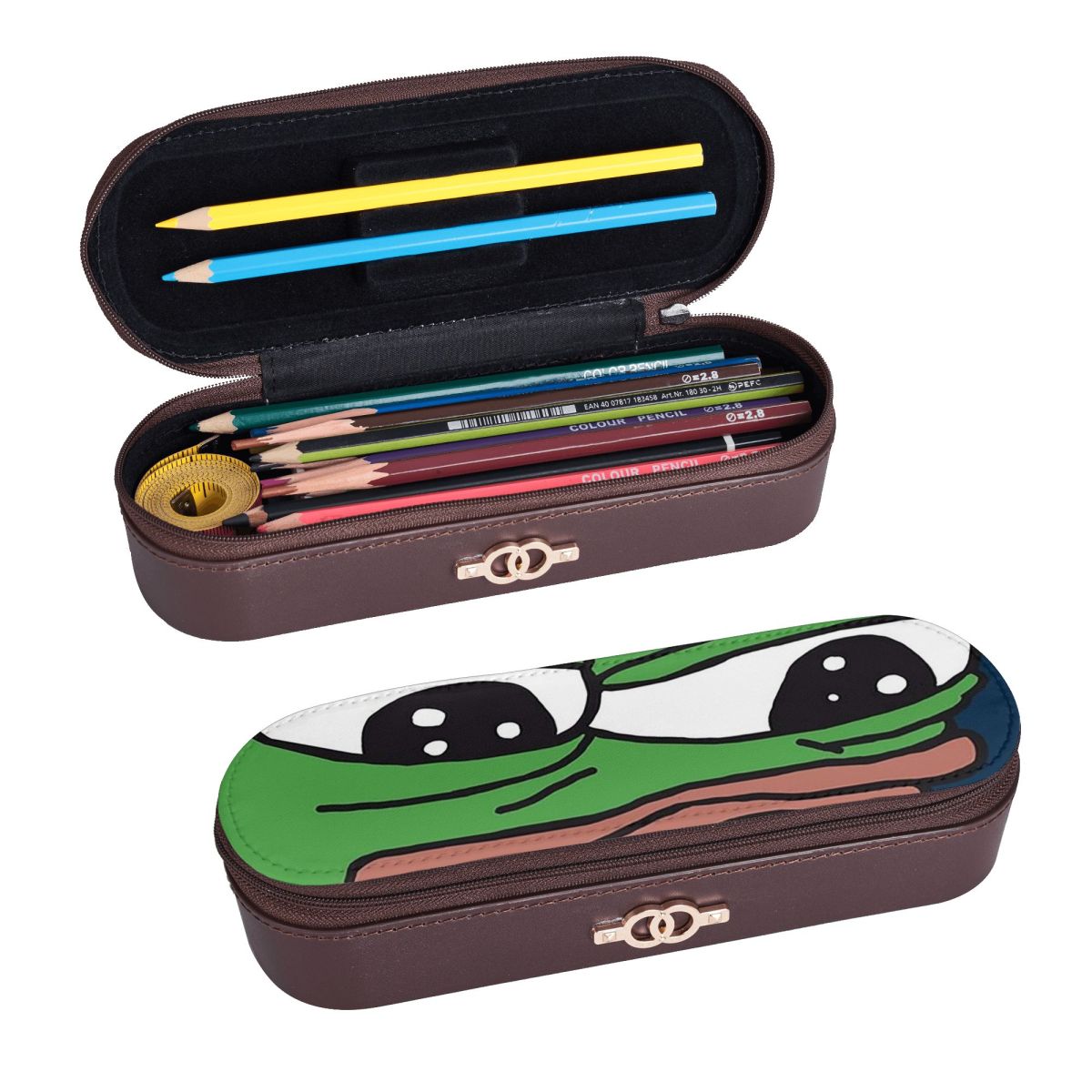 Étui à crayons en cuir de haut - Stationery Office And School Supply Stores avis et prix