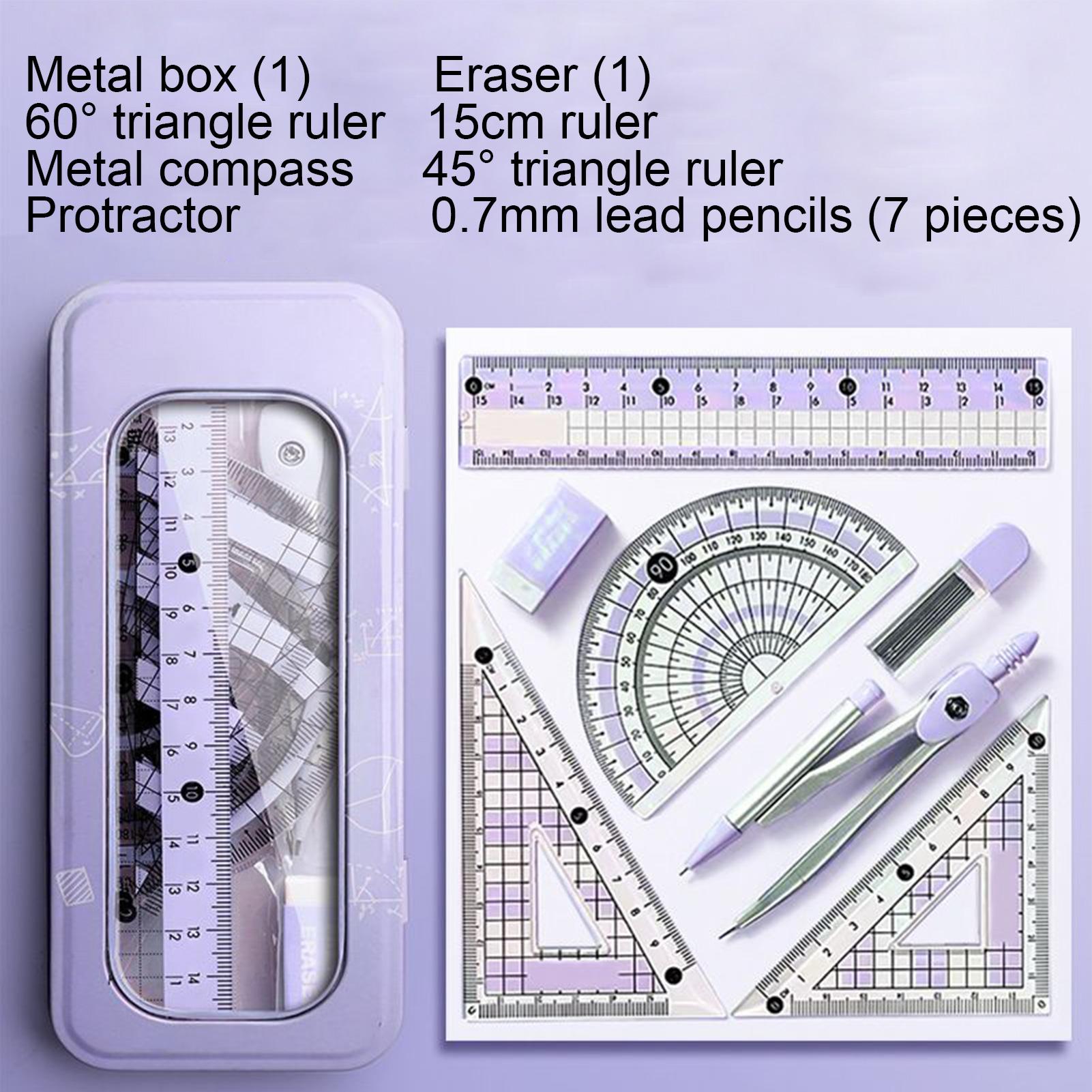 Ensemble de géométrie pour étu - Compass Geometry Set avis et prix