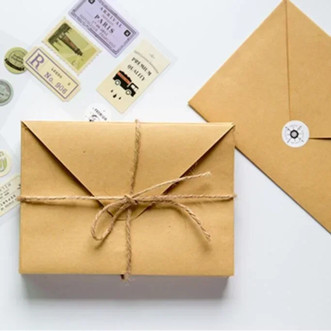 30 enveloppes vintage en kraft - Letter Envelope Kraft avis et prix