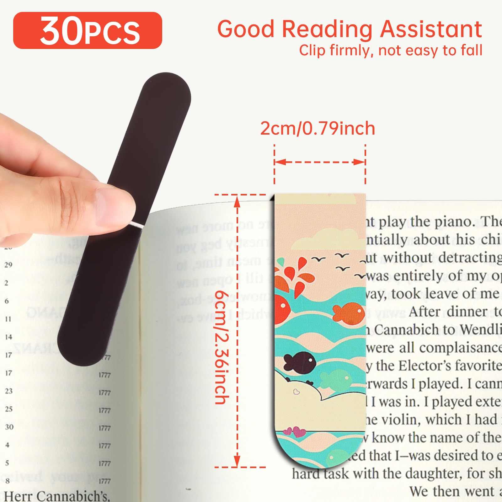 Marque-pages magnétiques pour  - Bookmark Magnetic Clip avis et prix