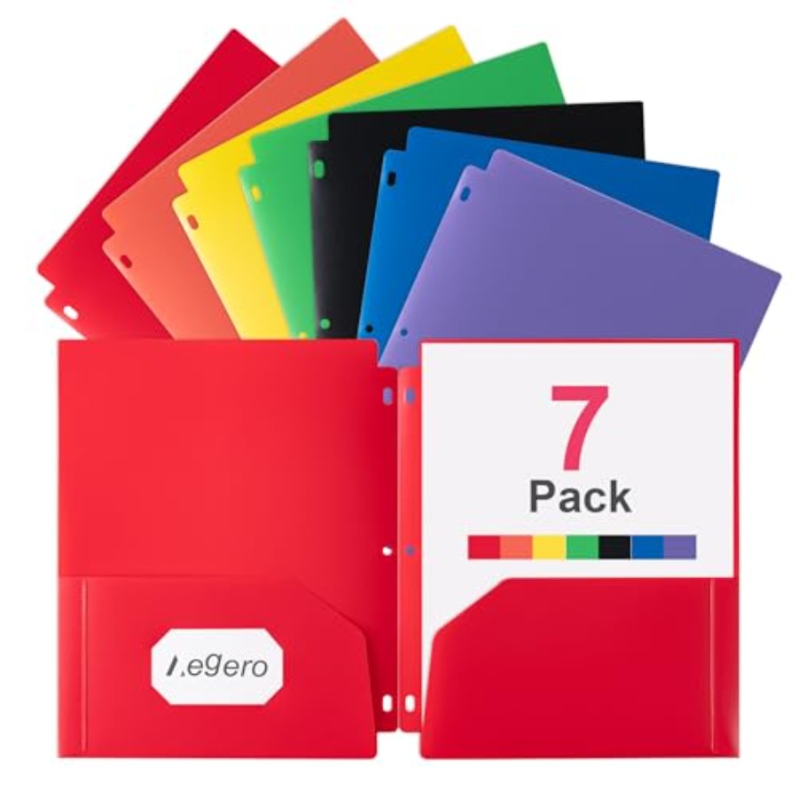 Lot de 7 classeurs perforés en - Binding Comb Plastic avis et prix