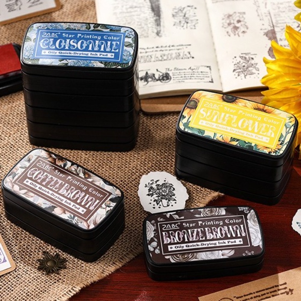 Tampon encreur multicolore col - Self Inking Stamp avis et prix