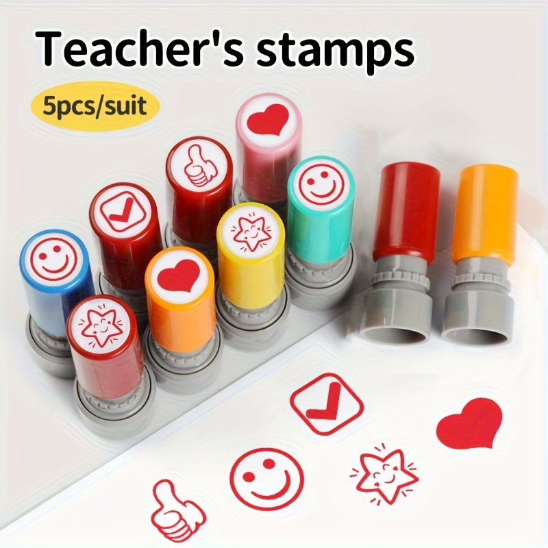 Timbres d'enseignants colorés  - Self Inking Stamp avis et prix