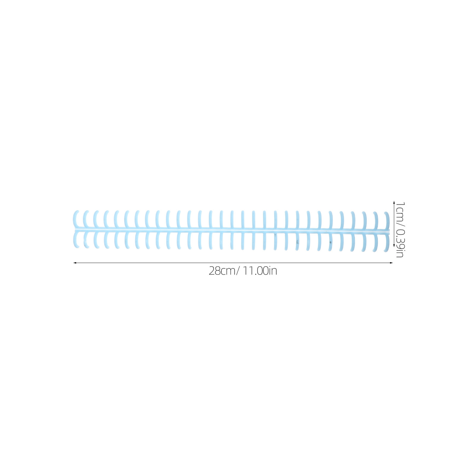 Lot de 10 anneaux de reliure à - Binding Comb Plastic avis et prix