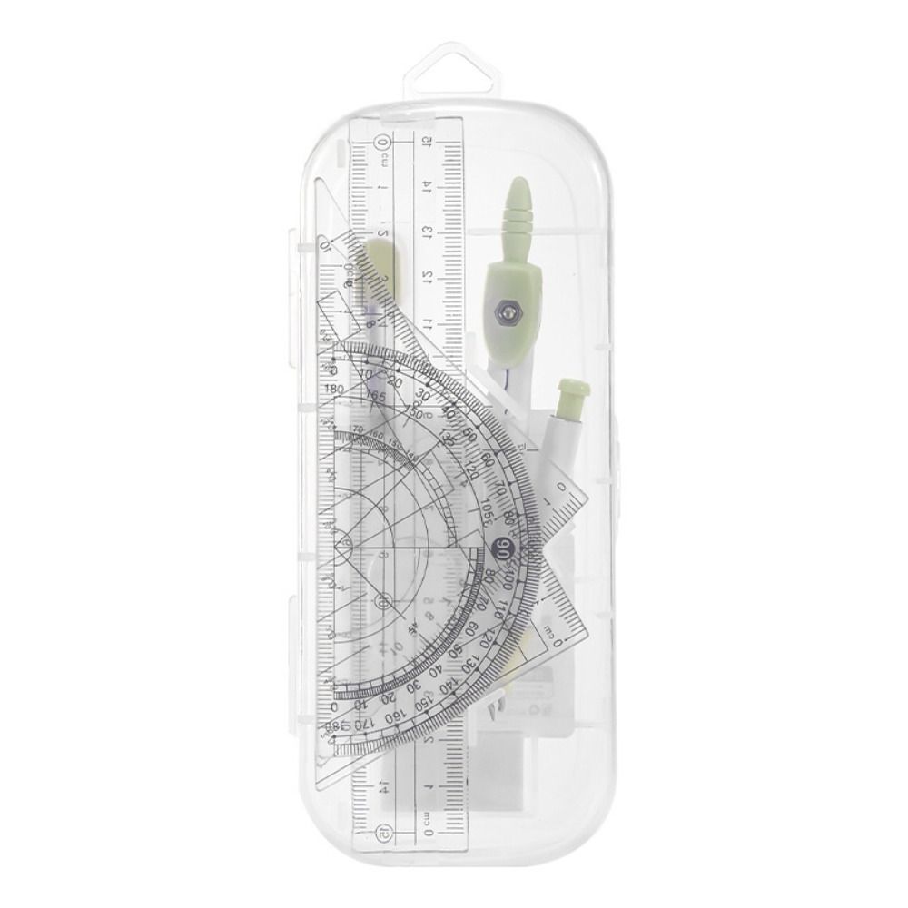 8 pièces/ensemble règle en pla - Compass Geometry Set avis et prix