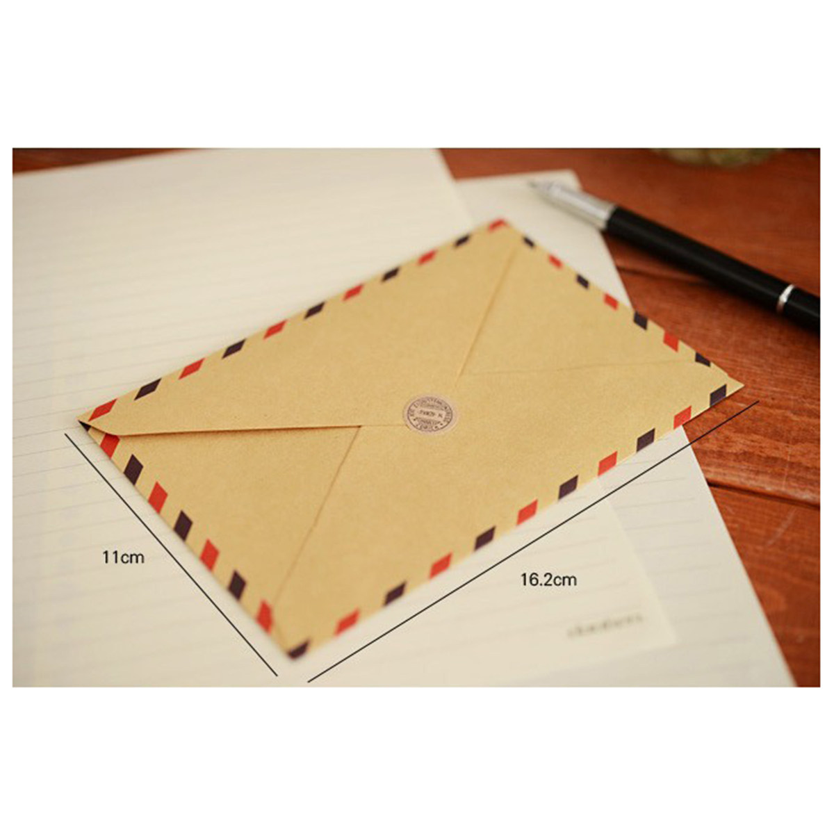 Enveloppes en papier Kraft rét - Letter Envelope Kraft avis et prix