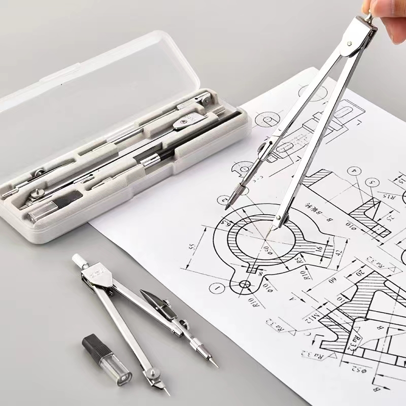 Ensemble de dessin en acier in - Compass Geometry Set avis et prix