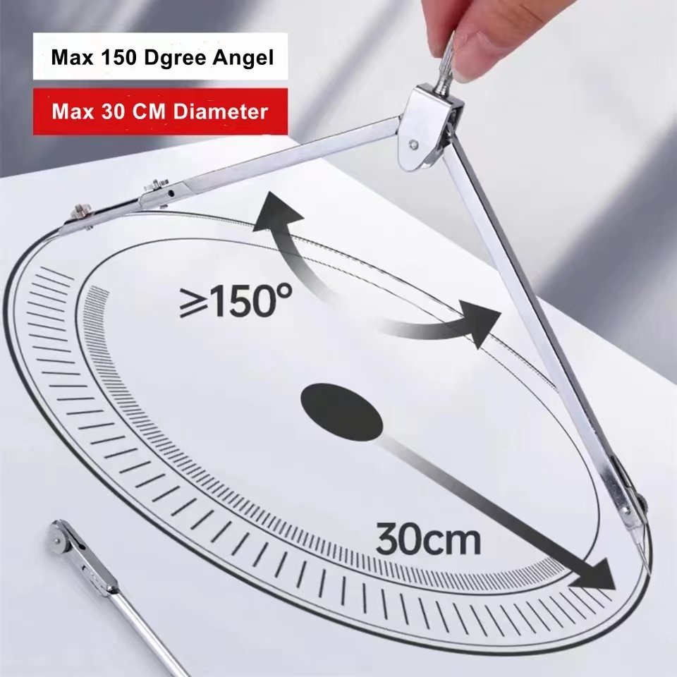 Ensemble de dessin en acier in - Compass Geometry Set avis et prix