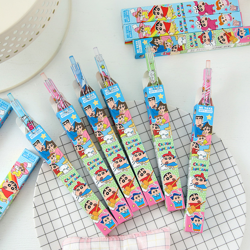 Lot de 6 stylos gel Crayon Shi - Is Stationery Office Supply avis et prix