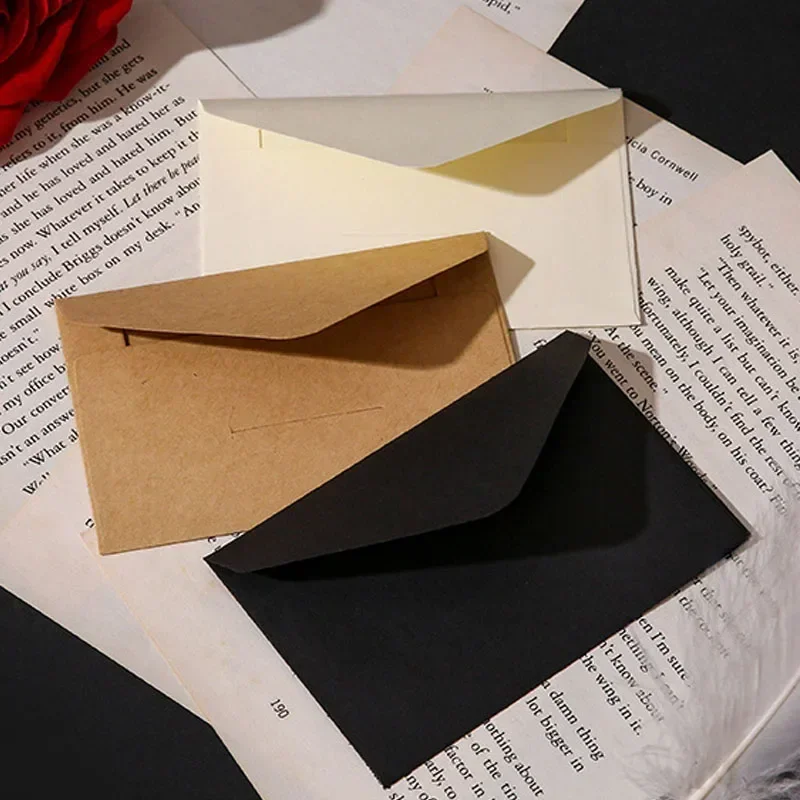 20/40/80 pièces classique blan - Letter Envelope Kraft avis et prix